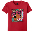 Youth Reindeer Selfie Christmas T-Shirt
