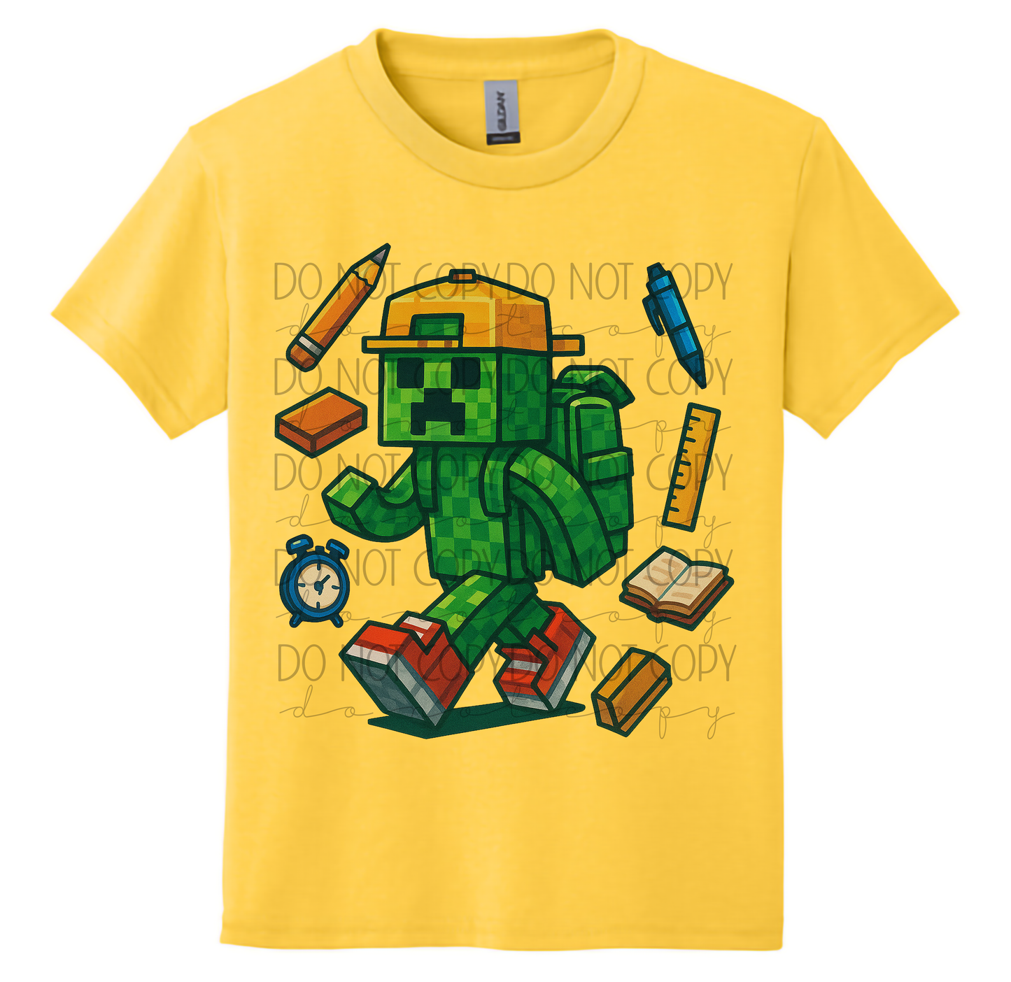 Youth Gamer Tee - Creeper Back to School Shirt