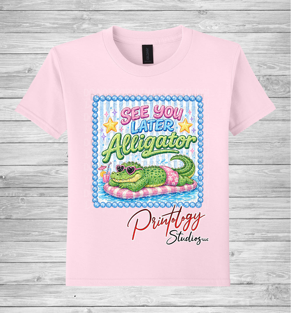 Youth See You Later Alligator T-Shirt