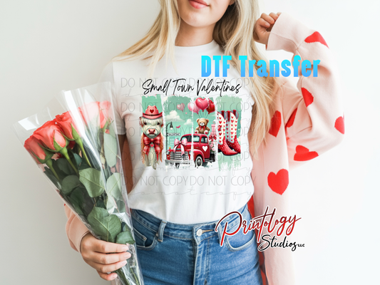 Small Town Valentines – DTF Transfer