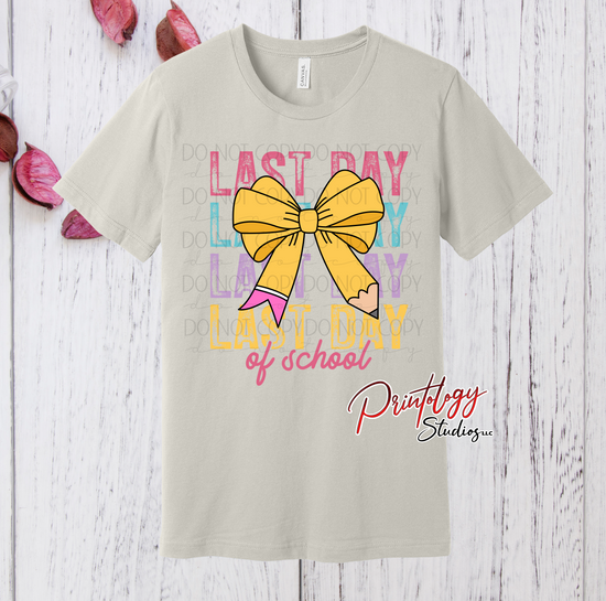 Last Day of School Teacher Graphic T-Shirt