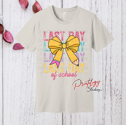 Last Day of School Teacher Graphic T-Shirt