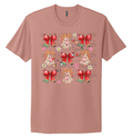 Teacher Trees & Bows Christmas Tee