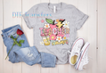 Retro Pink Apple Teacher Design