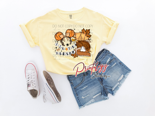 Tis the Season Fall DTF Transfer