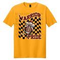 Warrior Pride Football Tee  | Callahan Warriors Spirit Shirt