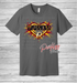 Warriors Splatter Heart Tee