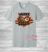 Warriors Splatter Heart & Stripes Cheer Tee
