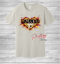 Warriors Splatter Heart Tee
