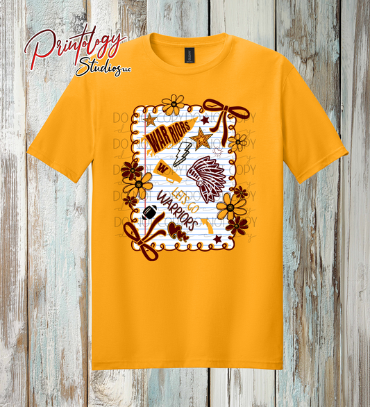 Preppy Warriors Spirit Shirt