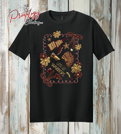 Warriors Spirit Collage Shirt
