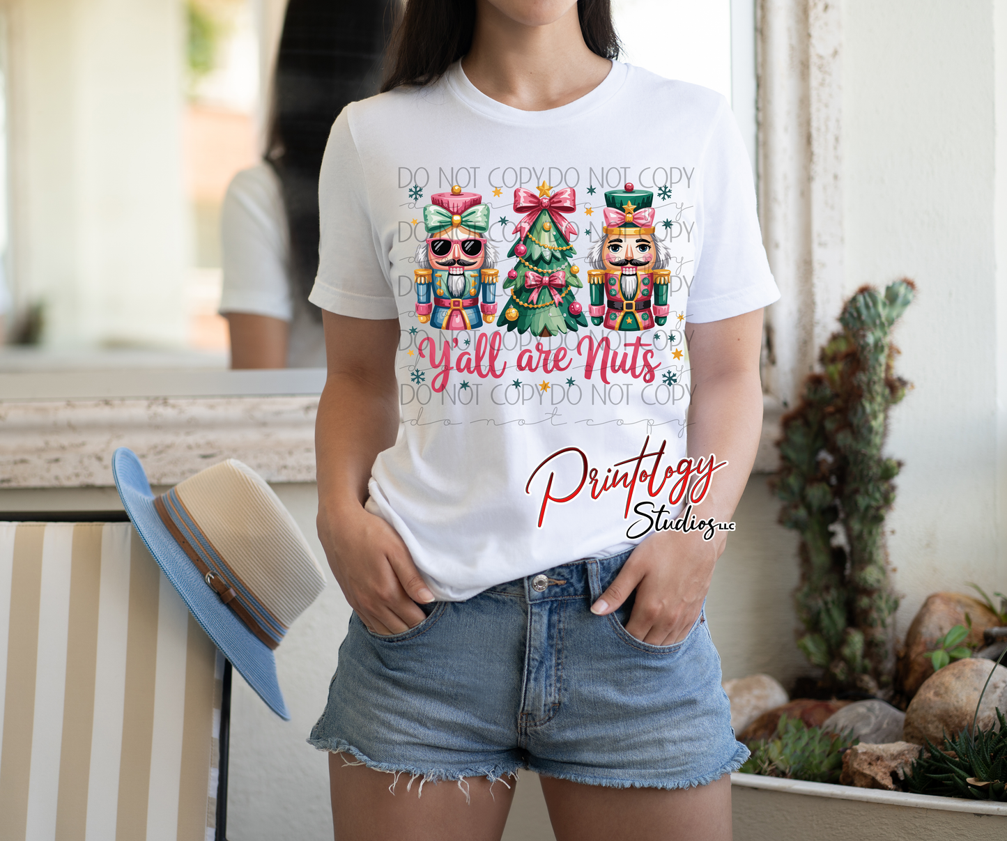 “Y’all Are Nuts” Nutcracker Christmas – DTF Transfer