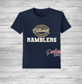Youth Callahan Ramblers Leopard C Heart Tee