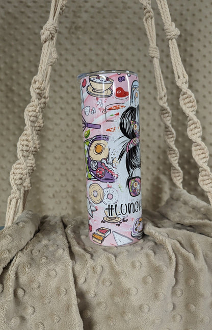 Personalized Lunch Lady Life Tumbler