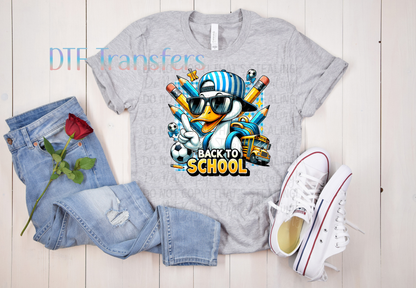 Cool Duck Back to School Design