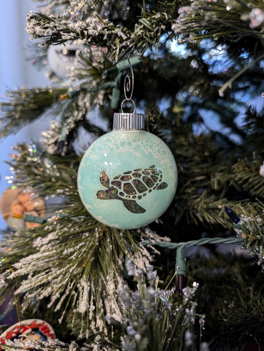 Handmade Sea Turtle Ornament
