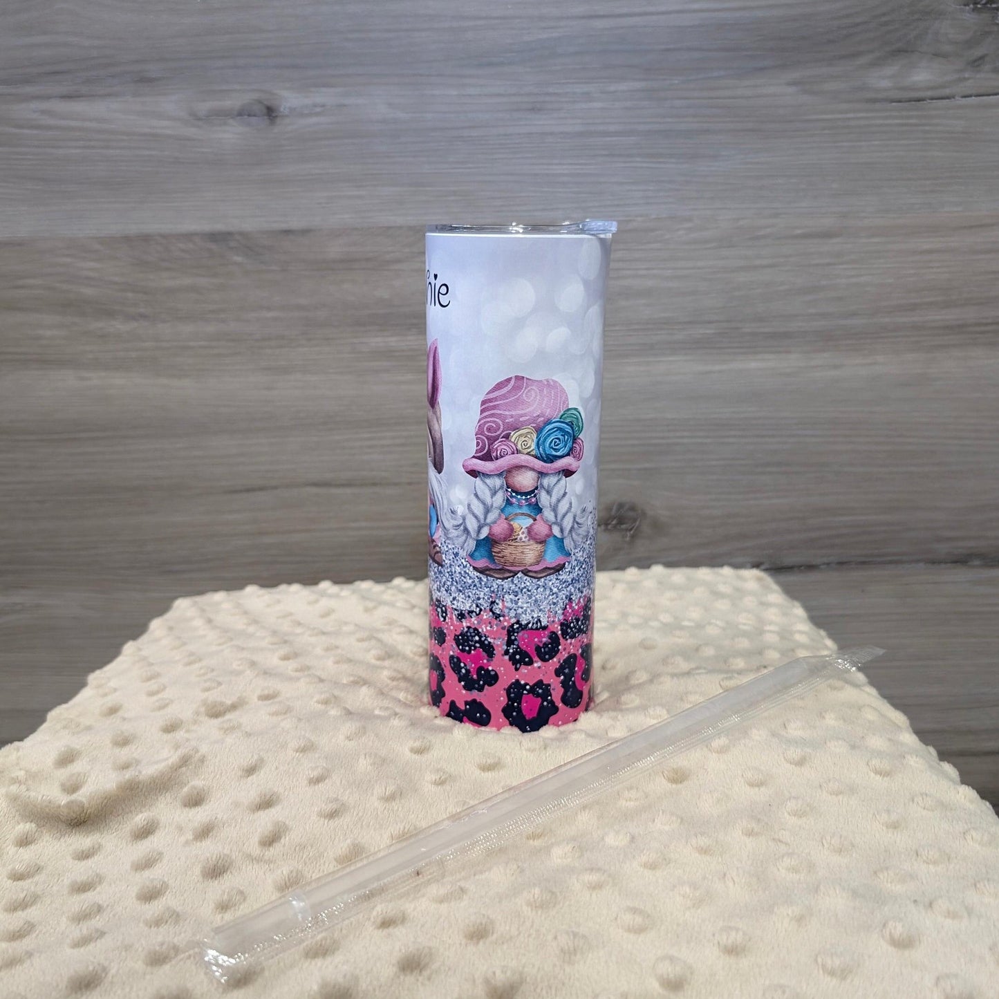 Personalized Easter Gnome Tumbler