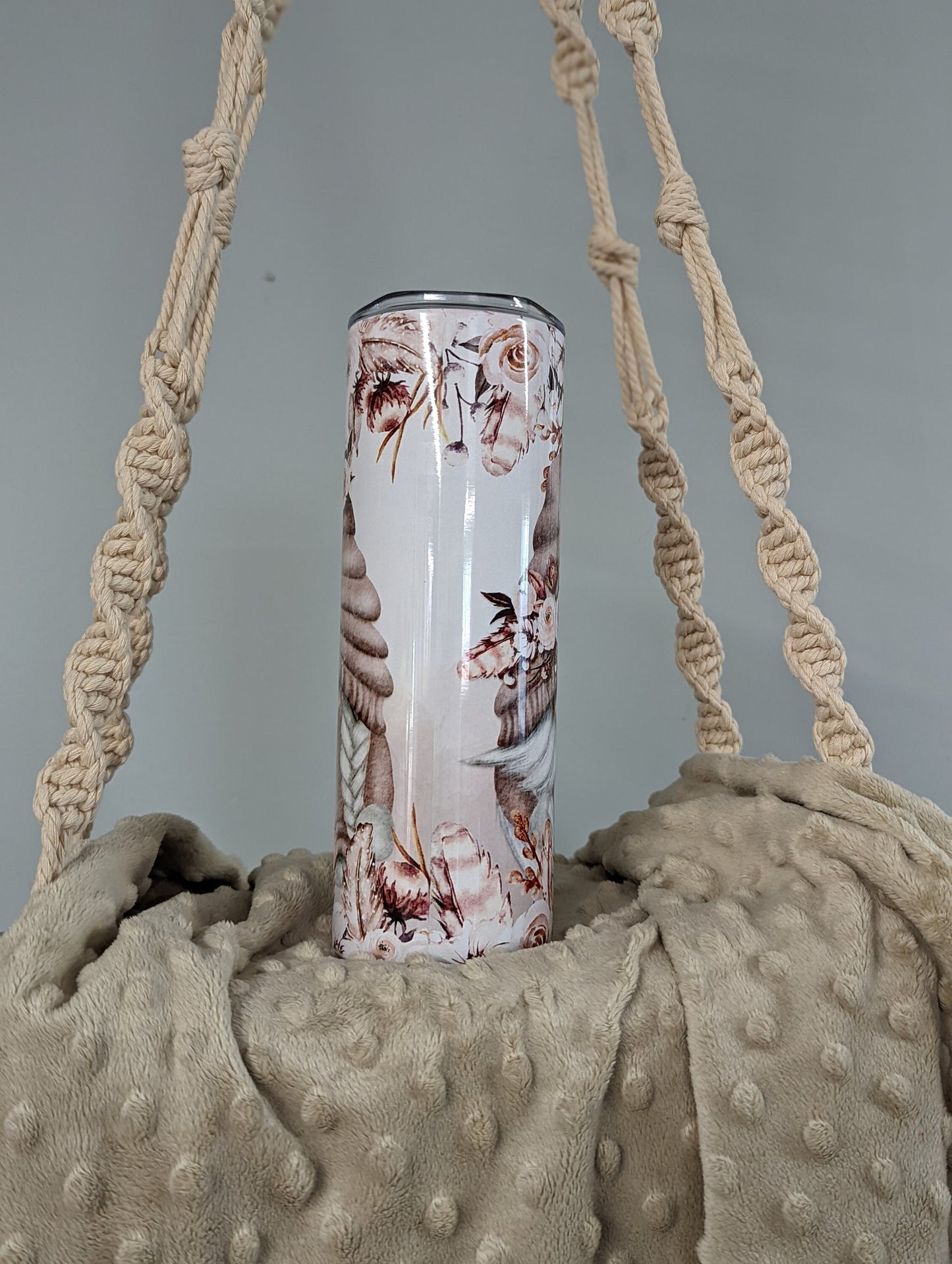 Boho Gnome 20oz Skinny Tumbler