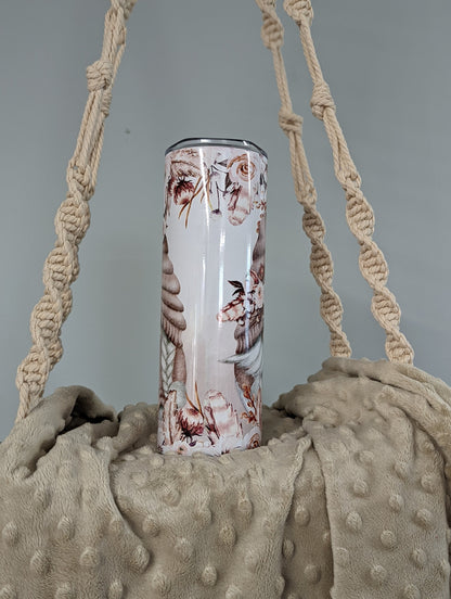 Boho Gnome 20oz Skinny Tumbler
