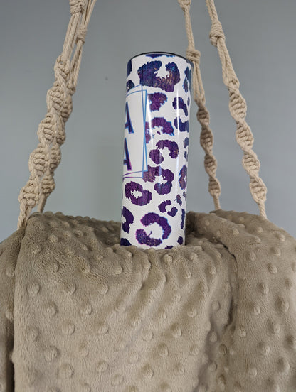 MAMA Leopard Print Tumbler