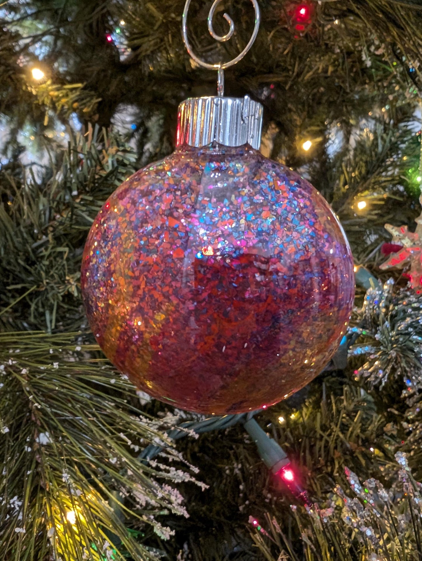 Handmade Unicorn Christmas Ornament