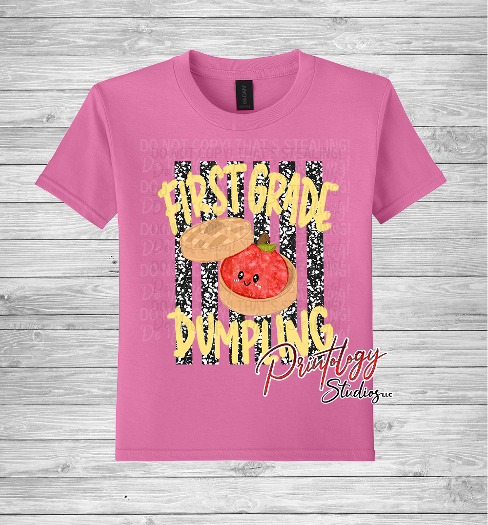 Youth First Grade Dumpling Shirt