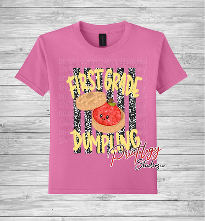 Youth First Grade Dumpling Shirt