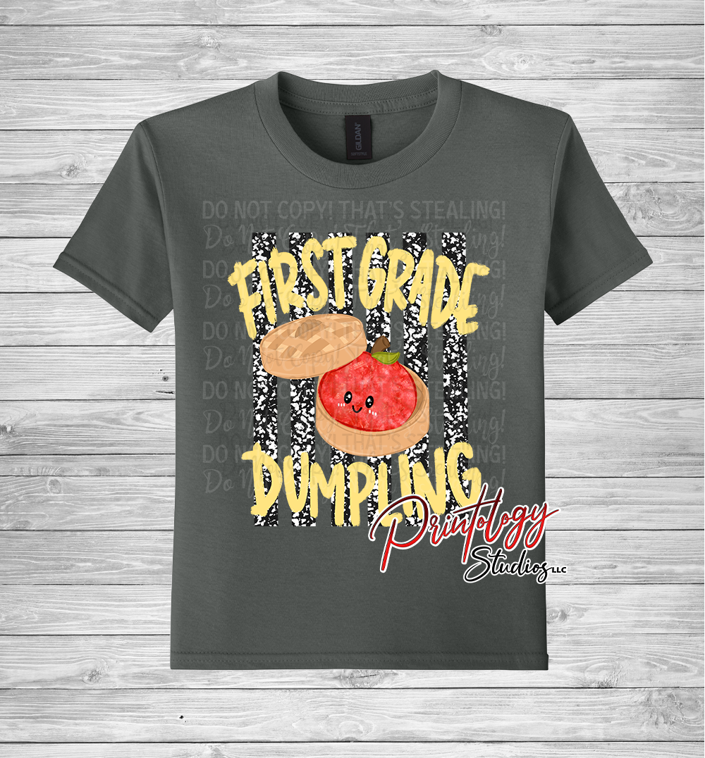 Youth First Grade Dumpling Shirt