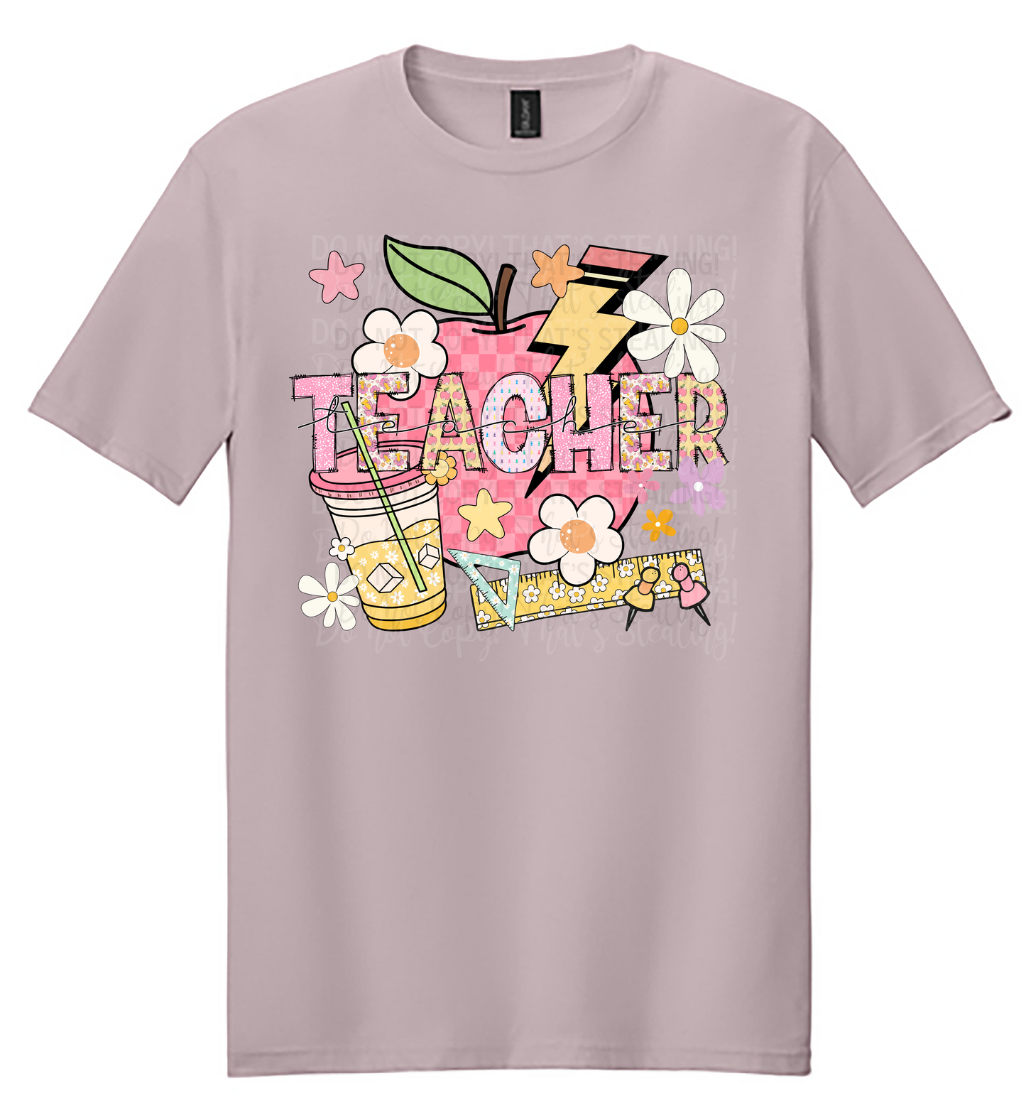 Colorful Teacher Shirt | DTF Printed | Back to School Shirt | Teacher Life Tee