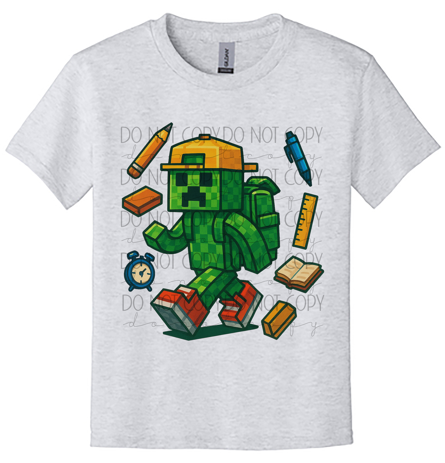 Youth Gamer Tee - Creeper Back to School Shirt