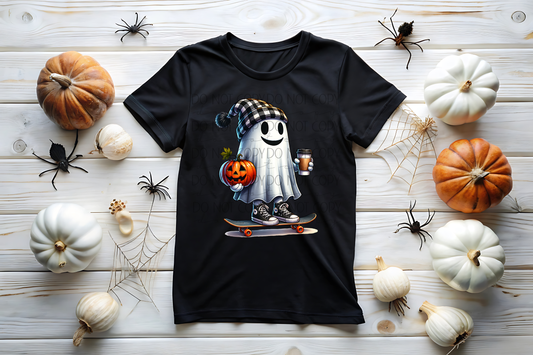 “Skateboarding Ghost” Transfer 🛹👻☕