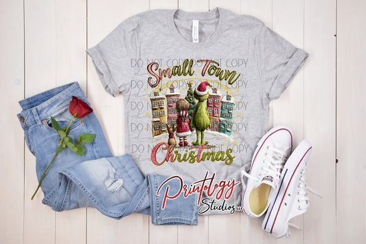 Small Town Christmas – DTF Transfer