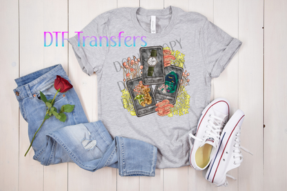 The Last Of Us Inspired tarot card design