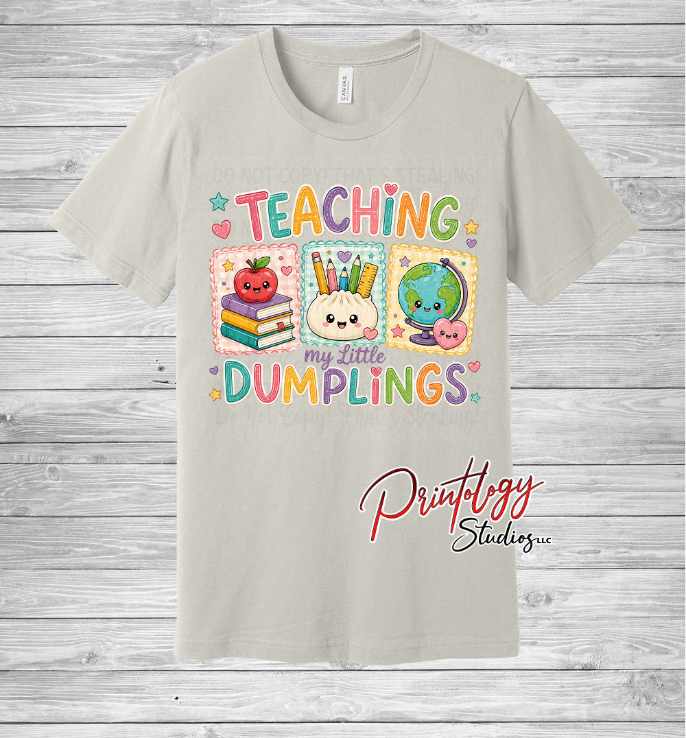 Teaching my little dumplings