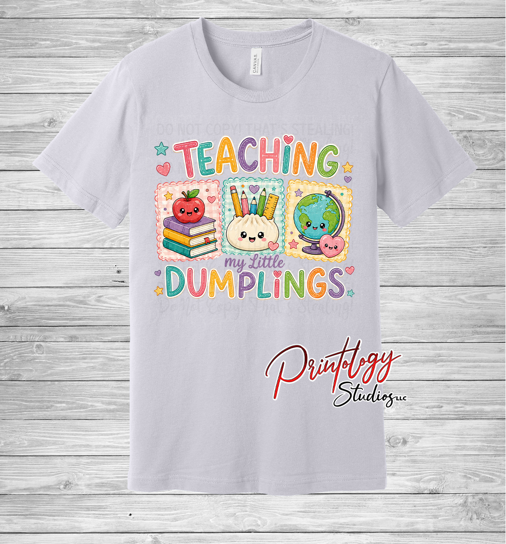 Teaching my little dumplings