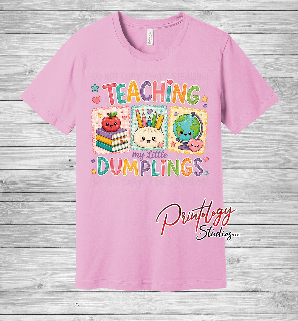 Teaching my little dumplings