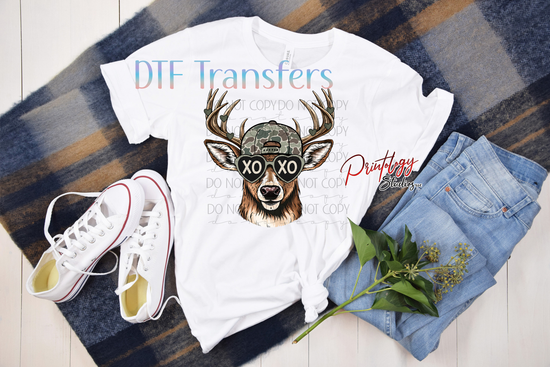 XO XO Deer Boy DTF Transfer